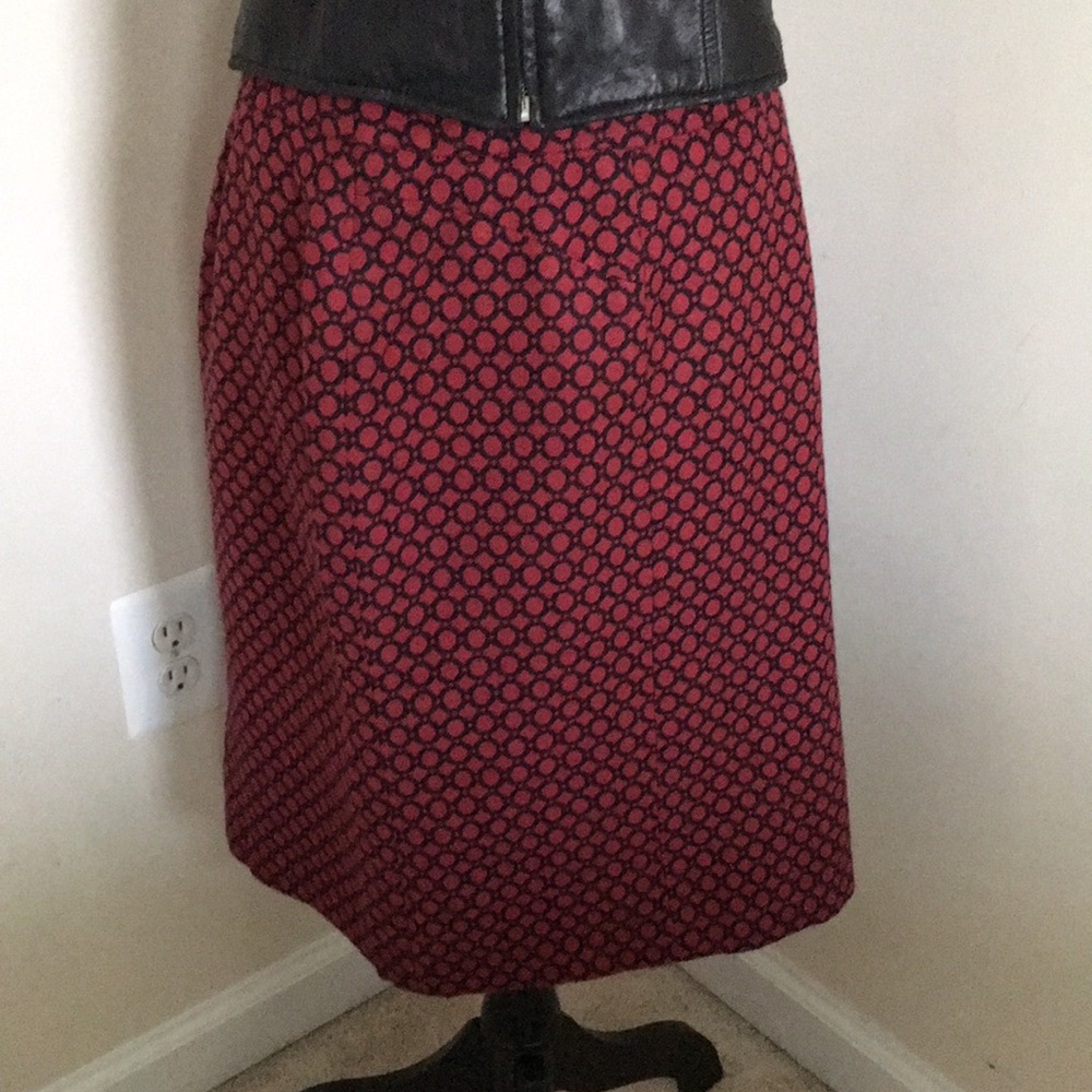 Pencil Print Skirt - Picture 3 of 7